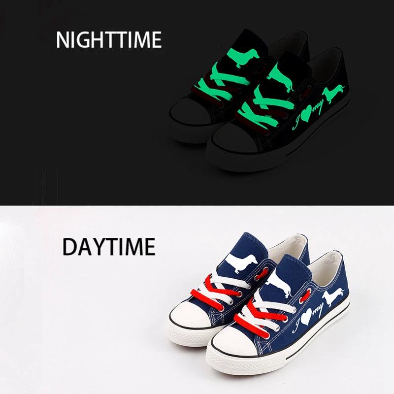 Dachshund Canvas Sneakers Shoes For Men Women Fans by Crocs