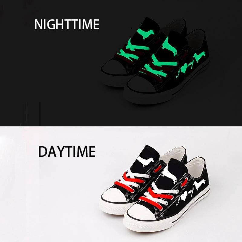 Dachshund Canvas Sneakers Shoes For Men Women Fans by Crocs