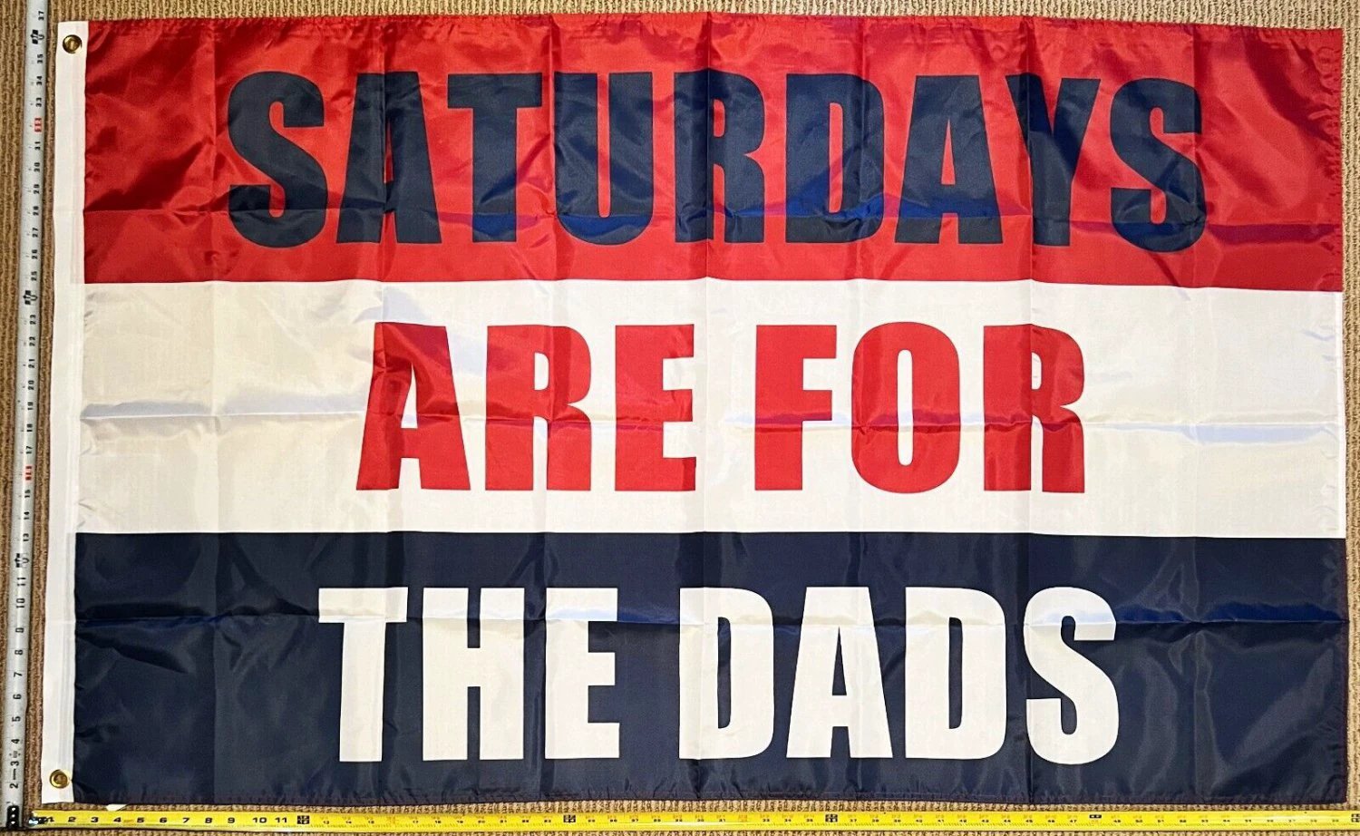 Dad Flag Dad Sports Hunt Man Cave College Dorm Room Sign USA 3x5' by flagsjustdoit