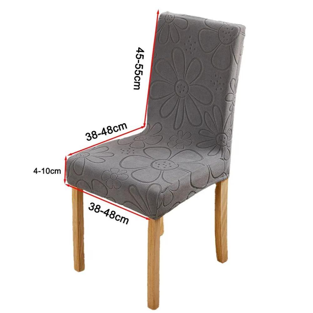 Daisy Stretch Dining Chair Cover by Casa & Beyond