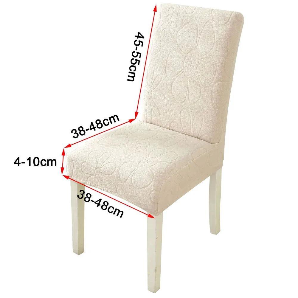 Daisy Stretch Dining Chair Cover by Casa & Beyond