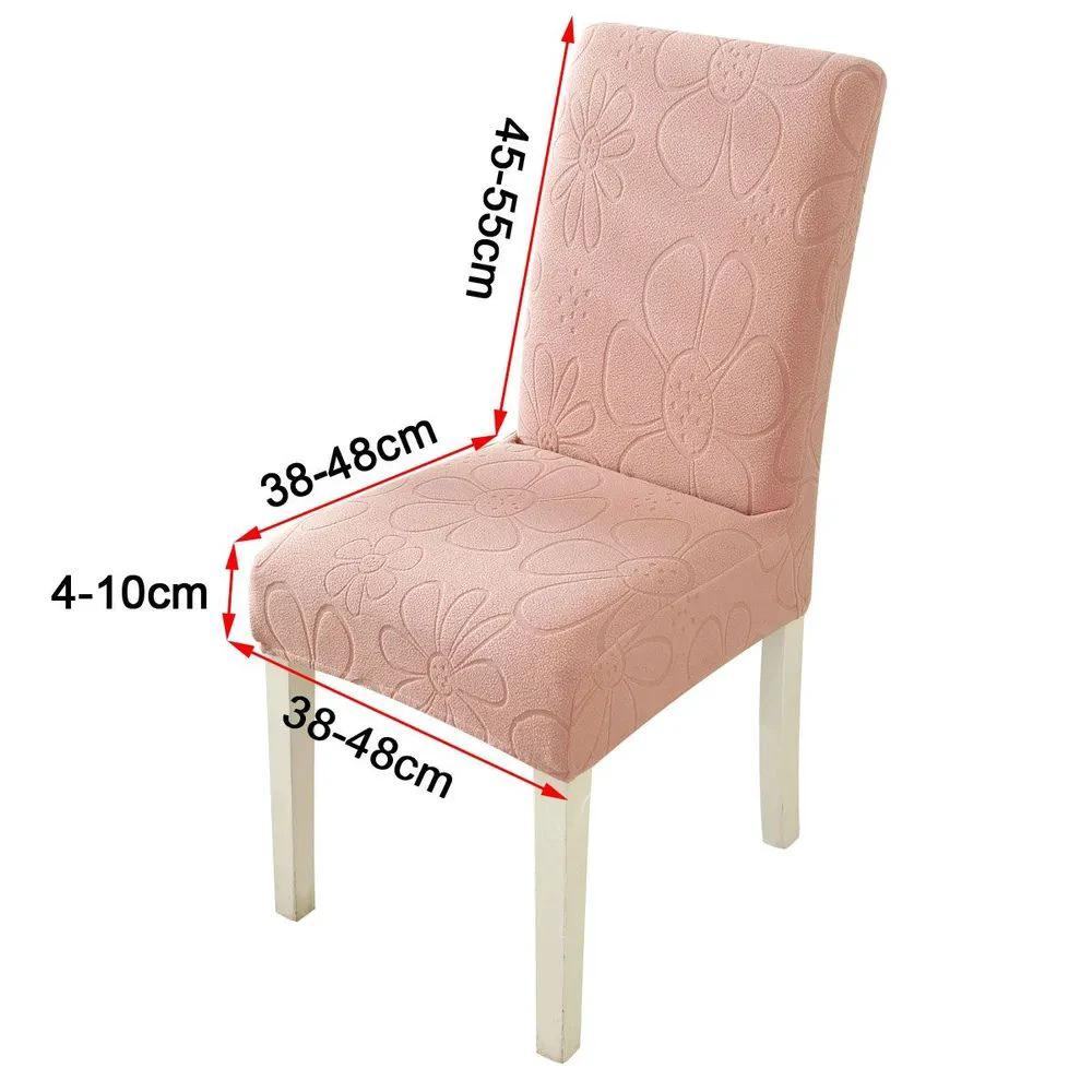 Daisy Stretch Dining Chair Cover by Casa & Beyond