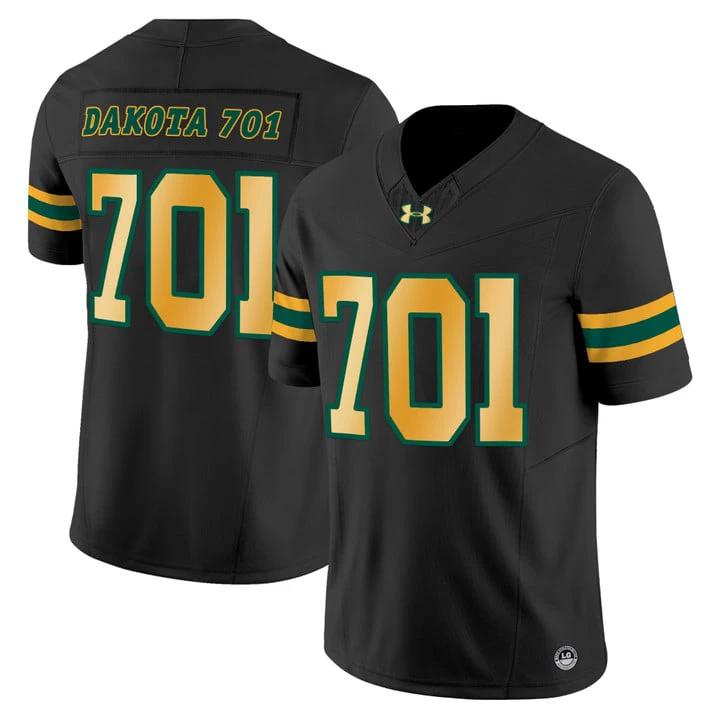 Dakota Jersey #701 North Dakota State Bison Vapor Limited Stitched Black by My Store NCAA Football Jerseys