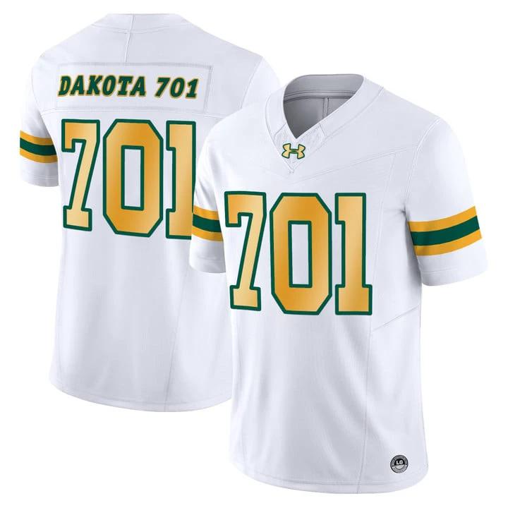 Dakota Jersey #701 North Dakota State Bison Vapor Limited Stitched White by My Store NCAA Football Jerseys