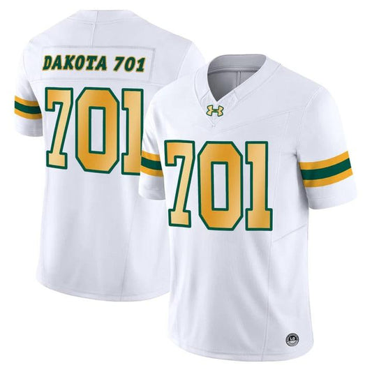 Dakota Jersey #701 North Dakota State Bison Vapor Limited Stitched White by My Store NCAA Football Jerseys