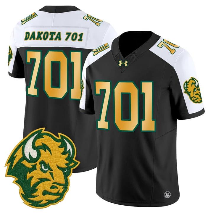 Dakota Jersey #701 North Dakota State Bison Vapor Limited Stitched by My Store NCAA Football Jerseys