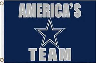 Dallas Cowboys American's Flag 3X5 Ft Polyester Banner USA 90x150cm by flagsjustdoit