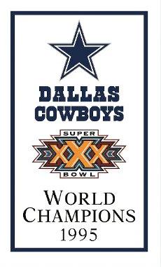 Dallas Cowboys Flag Banner USA 90x150cm, 6 flag design by flagsjustdoit