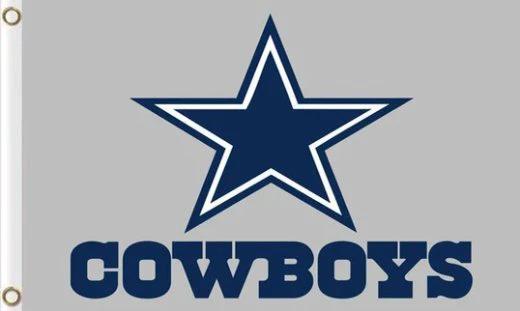 Dallas Cowboys National Football Club Flag 3X5 Ft Polyester Banner USA 90x150cm by flagsjustdoit