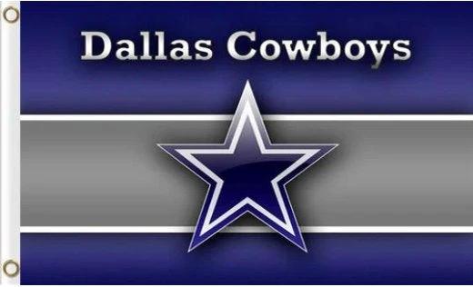 Dallas Cowboys National Football Club US Flag 3X5 Ft Polyester Banner USA 90x150cm by flagsjustdoit