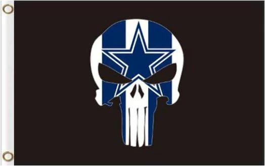 Dallas Cowboys National Football Flag 3X5 t Polyester Banner USA 90x150cm by flagsjustdoit