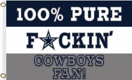 Dallas Cowboys National Football Sport Team Flag 3X5 Ft Polyester Banner USA 90x150cm by flagsjustdoit