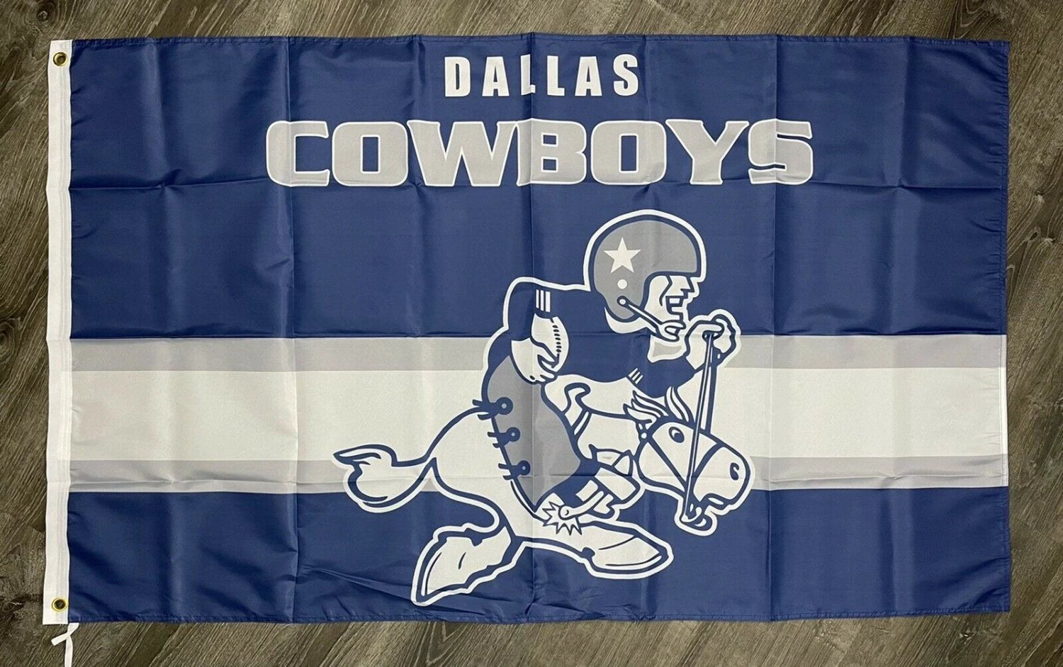 Dallas Cowboys Retro Style Football Flag 3x5 ft Sport Banner Man-Cave Garage by flagsjustdoit
