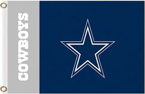 Dallas Cowboys Team Flag 3X5 Ft Polyester Banner USA 90x150cm by flagsjustdoit