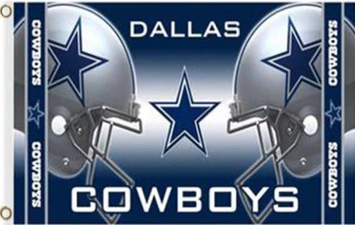 Dallas Cowboys US Flag 3X5 Ft Polyester Banner USA 90x150cm by flagsjustdoit