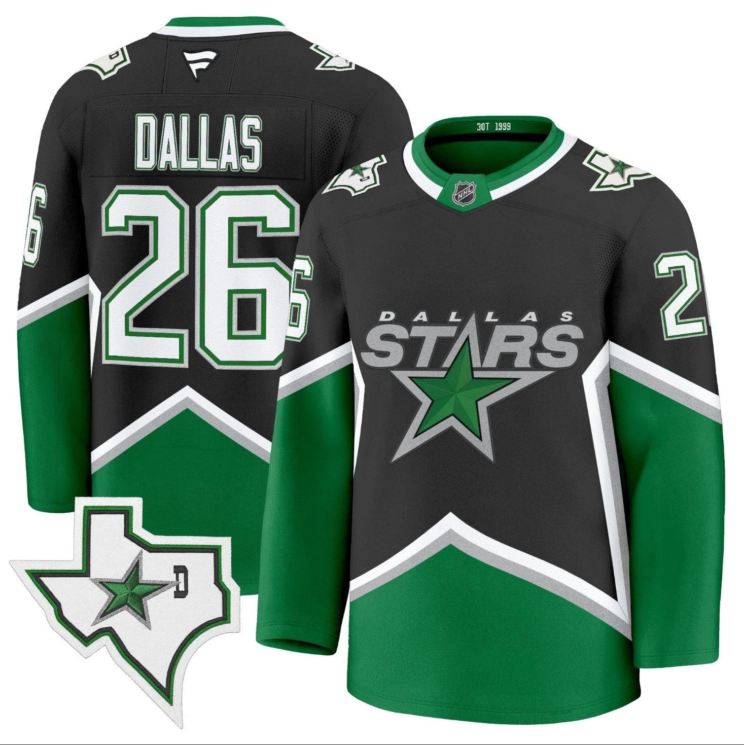 Dallas Jersey #26 Dallas Stars '99 Throwback Premium All Stitched by Hockey David