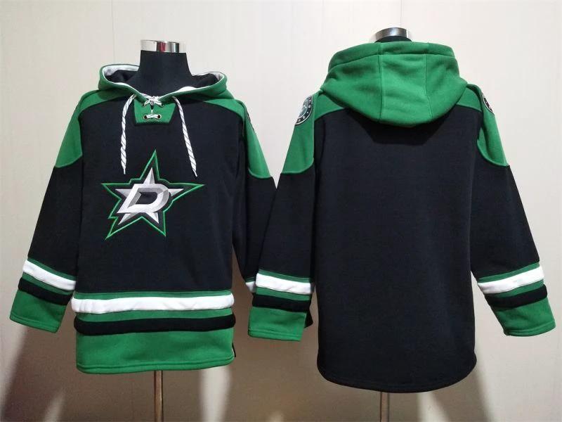 Dallas Stars Blank Pullover Hoodie by Hoodie Pullover