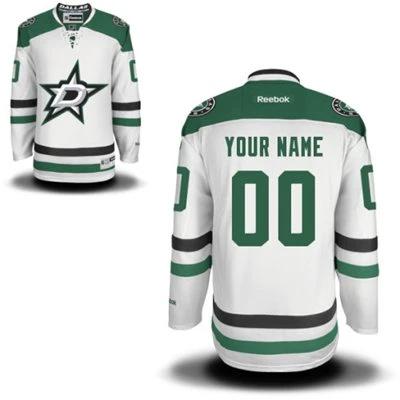Dallas Stars Customized 2013 White Jersey by Hockey David
