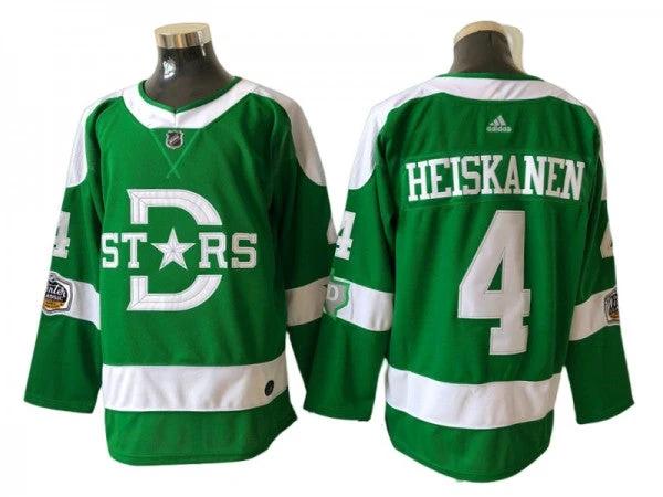 Dallas Stars #4 Miro Heiskanen Green Winter Classic Jersey by Hockey David