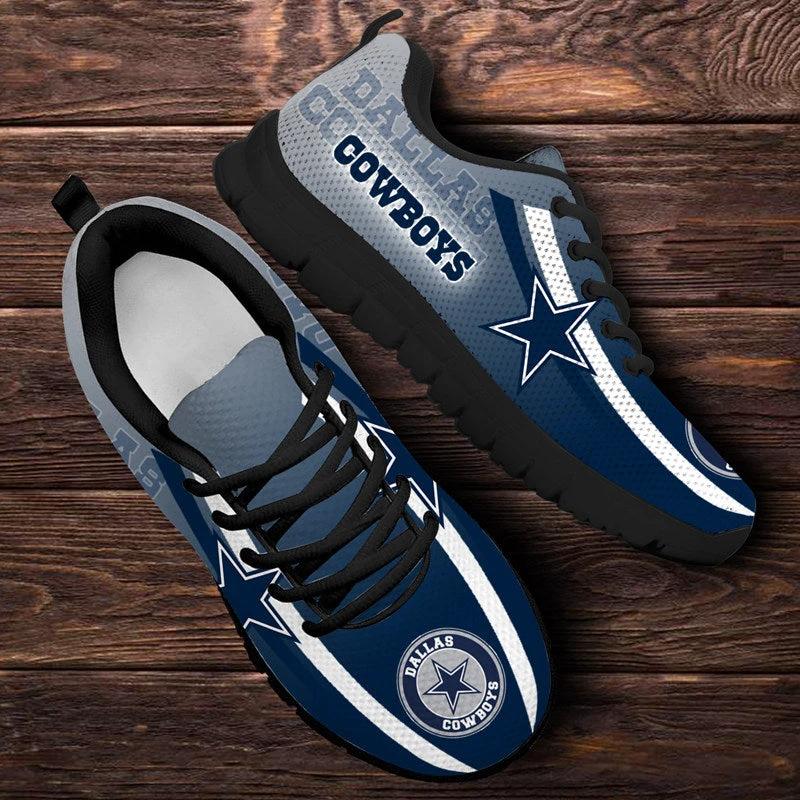 Dallas Cowboys Black Star NLF Sneaker Shoes by Crocs