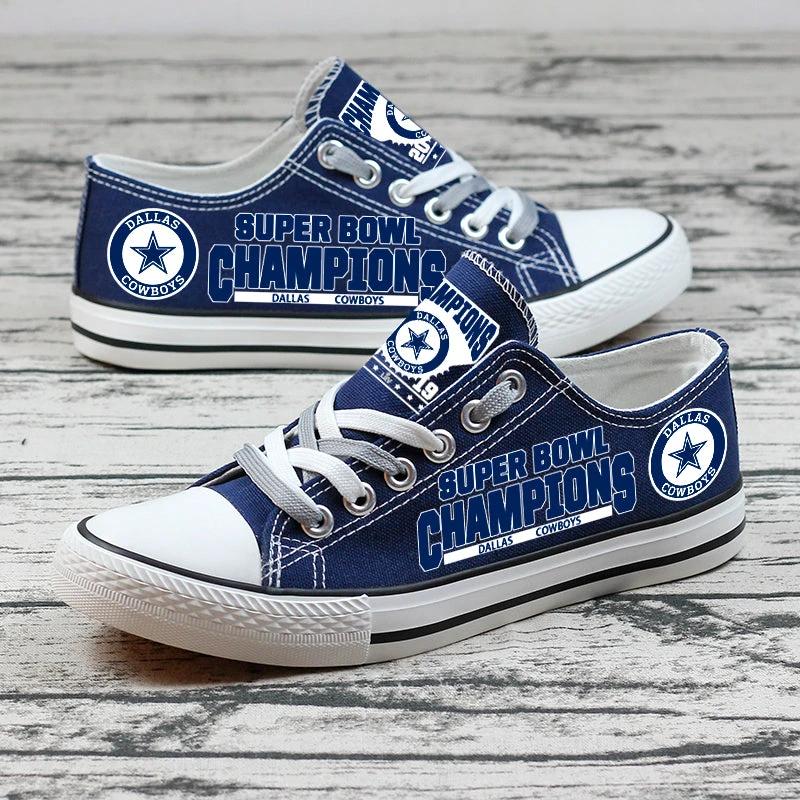 Dallas Cowboys Sport Sneakers Shoes For Men Women Fans by Crocs