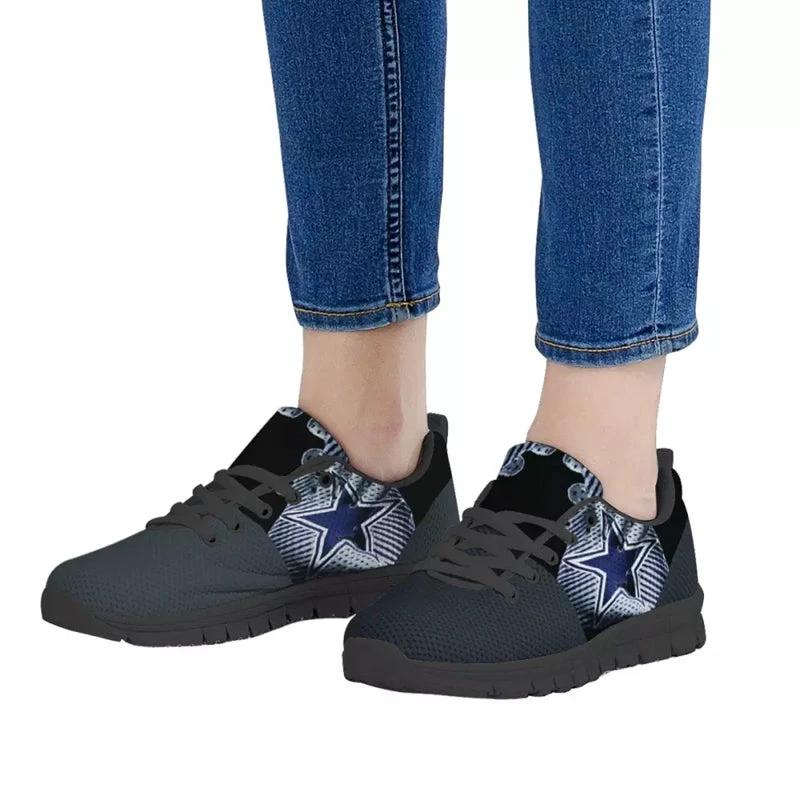 Dallas Cowboys Black Star NLF Sneaker Shoes by Crocs