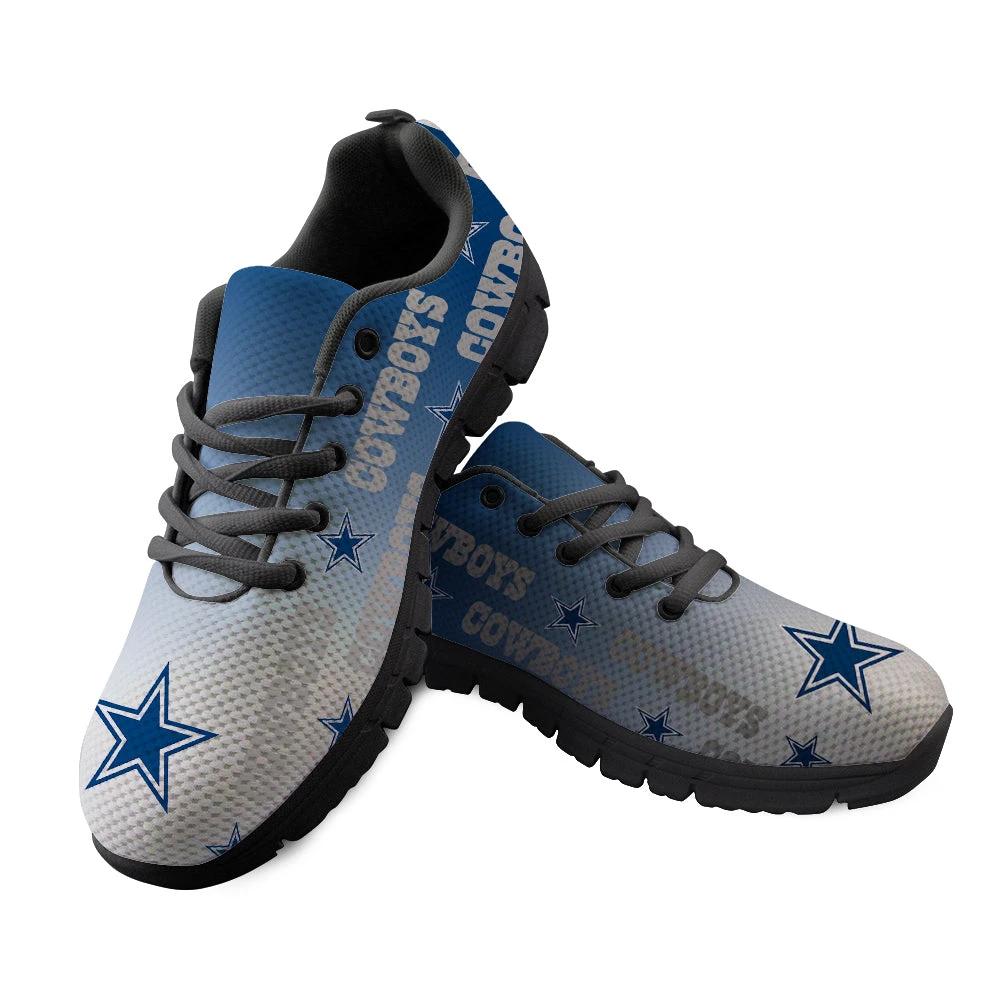 Dallas Cowboys Black Star NLF Sneaker Shoes by Crocs