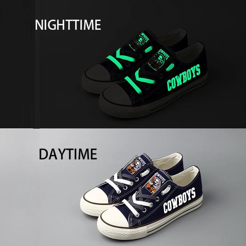 Dallas Cowboys Low Top Canvas Sport Sneakers Shoes For Men Women Fans by Crocs