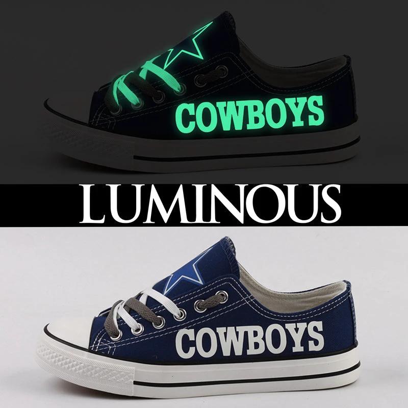 Dallas Cowboys Low Top Canvas Sport Sneakers Shoes For Men Women Fans by Crocs
