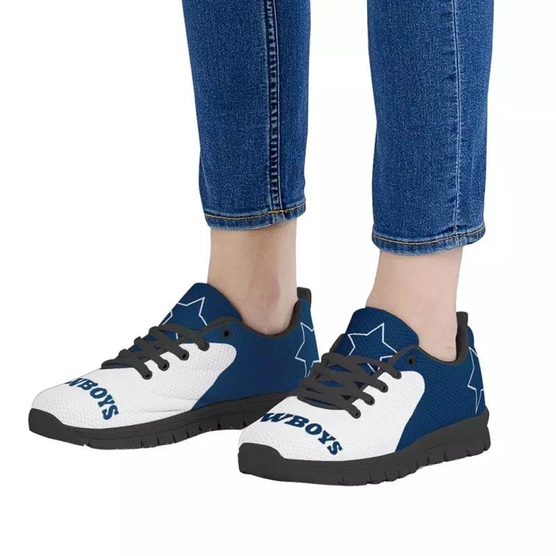 Dallas Cowboys Black Star NLF Sneaker Shoes by Crocs