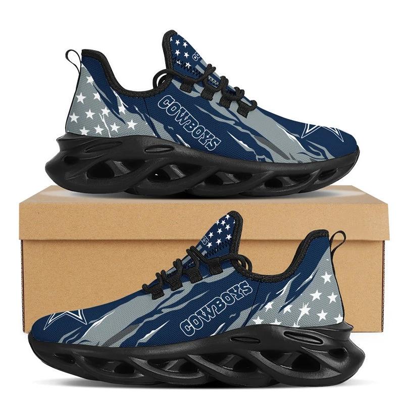Dallas Cowboys Max Soul Sneakers Shoes Elevate Your Every Step by Crocs