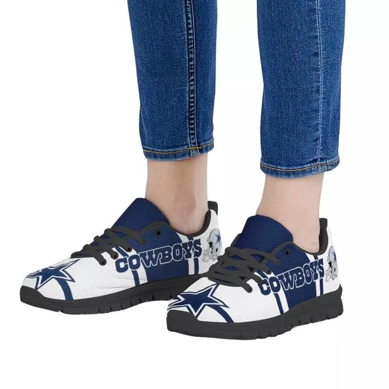 Dallas Cowboys Black Star NLF Sneaker Shoes by Crocs