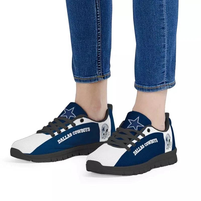 Dallas Cowboys Black Star NLF Sneaker Shoes by Crocs