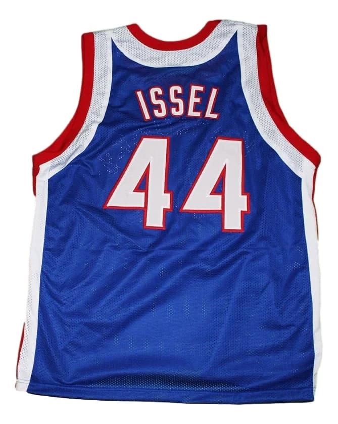 Dan Issel Jersey #44 Kentucky Colonels New Basketball Blue by My store basketball