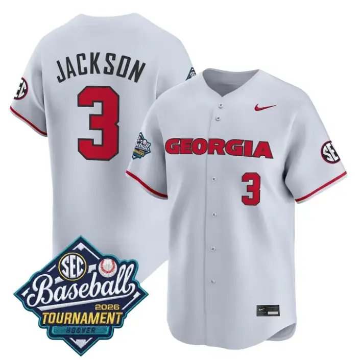 Daniel Jackson Jersey #3 Georgia Bulldogs Softball Sec Tournament 2026 by My Store