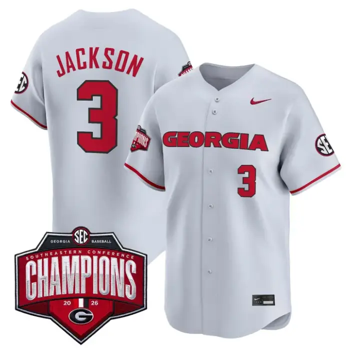Daniel Jackson Jersey #3 Georgia Bulldogs Southeastern Champions 2026 by My Store