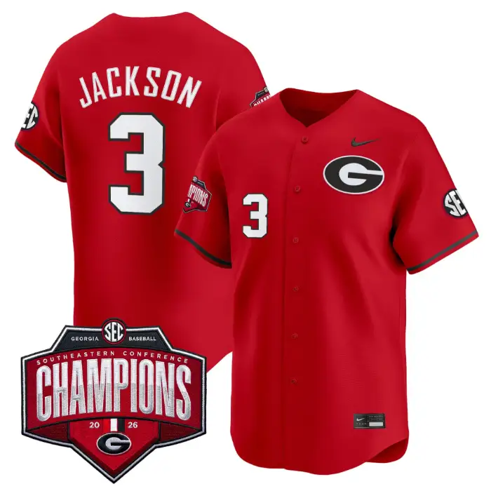 Daniel Jackson Jersey #3 Georgia Bulldogs Southeastern Champions 2026 by My Store