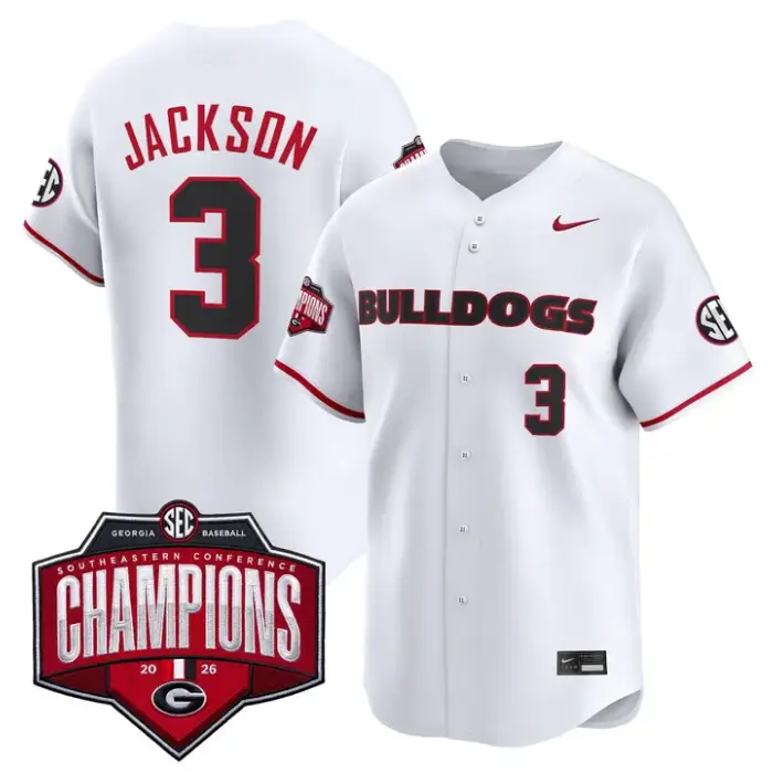 Daniel Jackson Jersey #3 Georgia Bulldogs Southeastern Champions 2026 by My Store