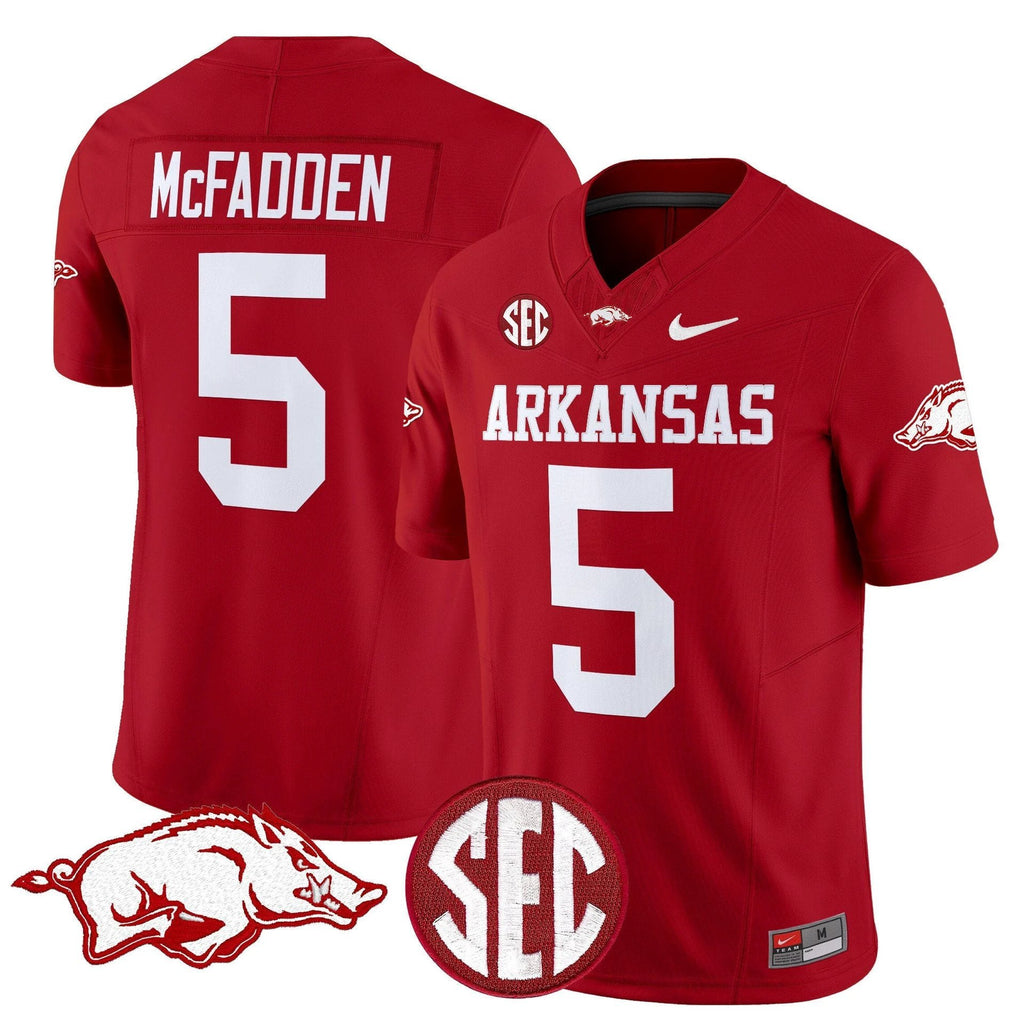Darren McFadden Jersey #5 Arkansas Razorbacks Limited Stitched Cardinal by My Store