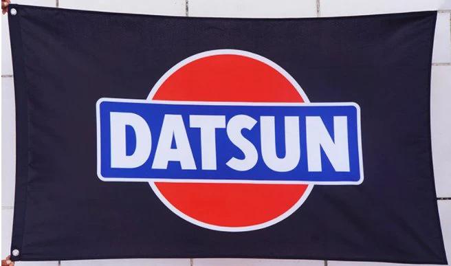 Datsun Flag 3X5 Ft Polyester Banner USA 90x150cm by flagsjustdoit