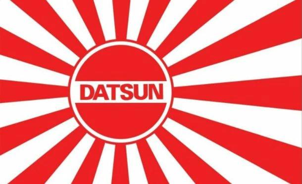 Datsun Racing Team Red White Flag 3X5 Ft Polyester Banner USA 90x150cm by flagsjustdoit