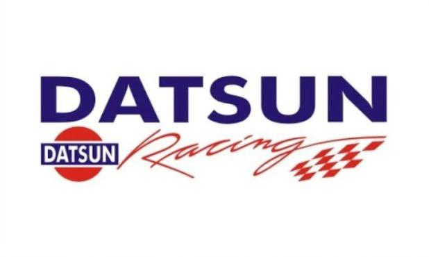 Datsun Racing Team White Flag 3X5 Ft Polyester Banner USA 90x150cm by flagsjustdoit