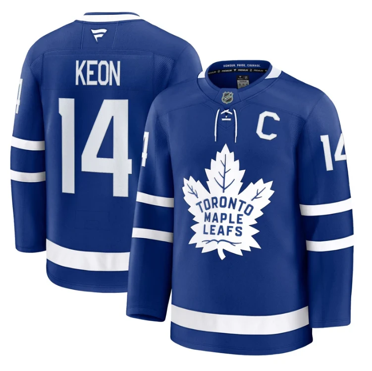 Dave Keon Jersey #14 Toronto Maple Leafs Timeless Stitched by Hockey David