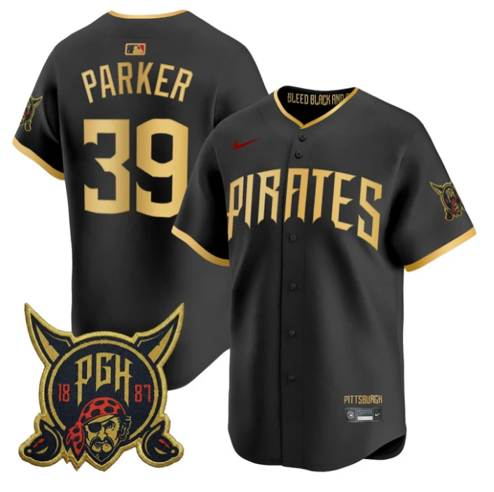Dave Parker Jersey #39 Pittsburgh Pirates 2026 City Connect Stitched by My Store