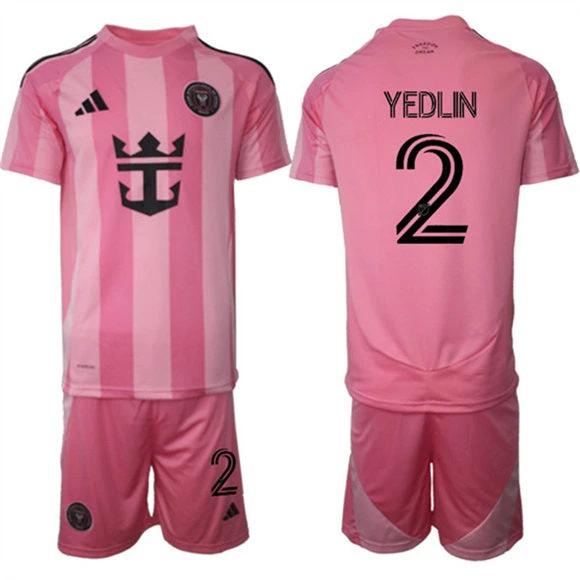 DeAndre Yedlin Jersey #2 Inter Miami CF Pink Home 2025 - 26 Soccer Suit by Soccer Jersey