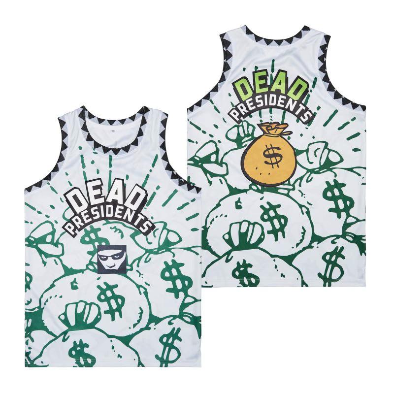 Dead Presidents Money Bags Movie Basketball Jersey by My store basketball