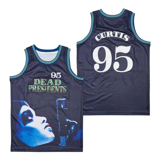 Dead Presidents #95 Cortis Movie Basketball Jersey by My store basketball