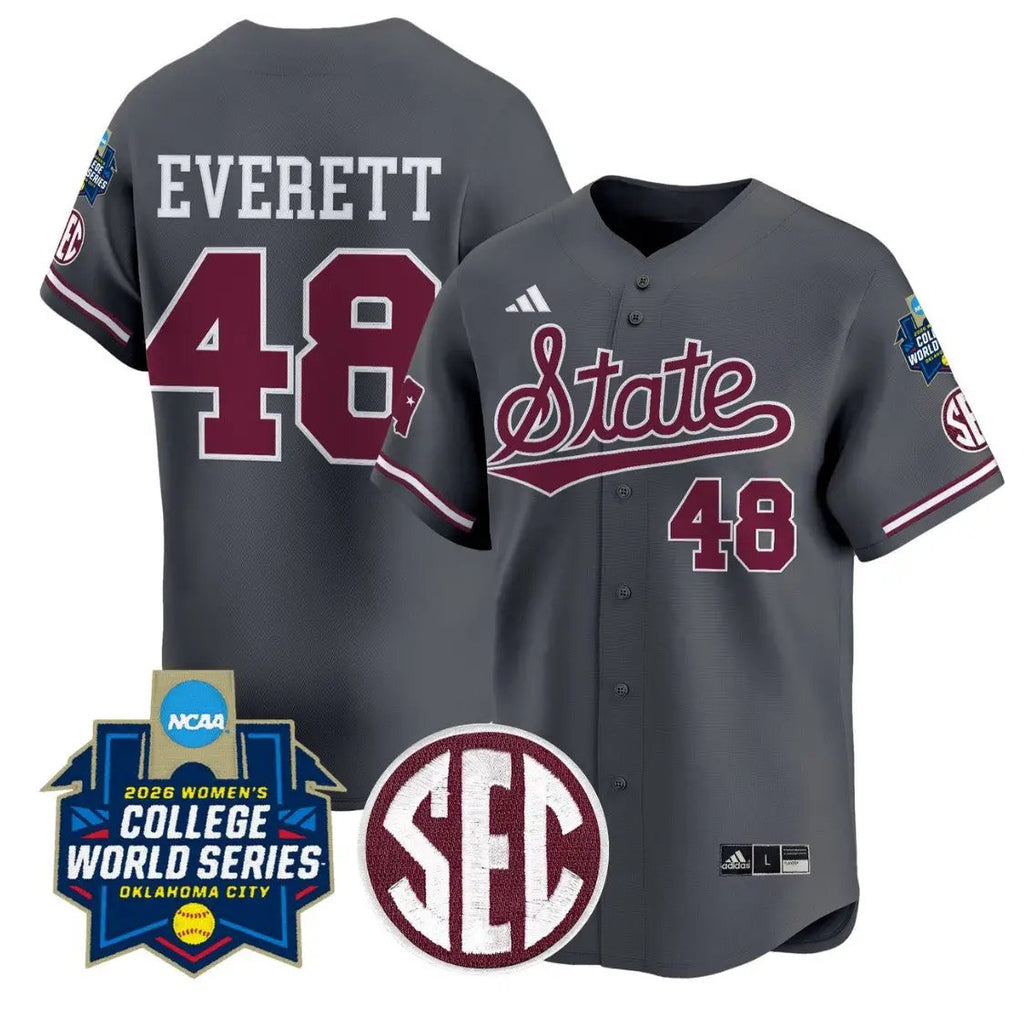 Delainey Everett Jersey #48 State Softball 2026 World Series Stitched by My Store