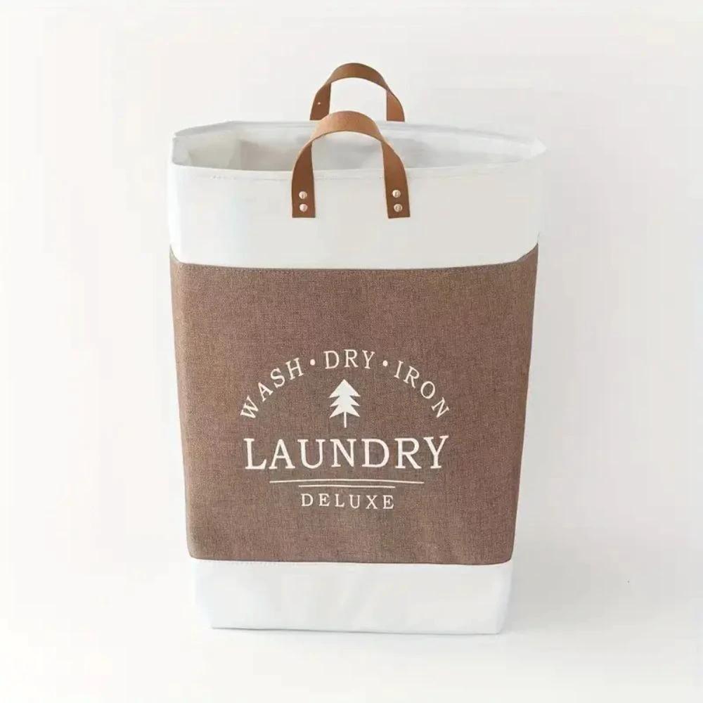 Deluxe Freestanding Laundry Basket by Casa & Beyond