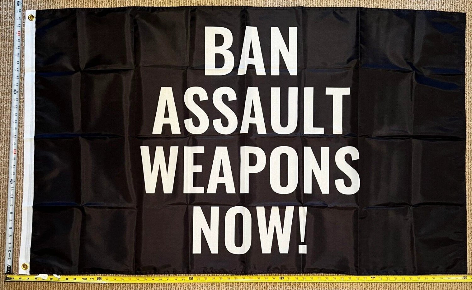 Democrat Flag Ban Assault Weapons B Save Kids America USA Sign 3x5ft by flagsjustdoit